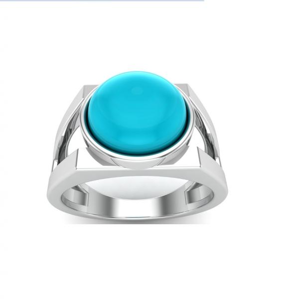 Bague turquoise argent Toscane